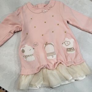 Mayoral Pink Winter Dress